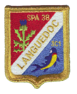 L'insigne avec les deux escadrilles