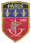 Ecusson de l'escadrille Paris