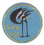 Ecusson de la SPA 154