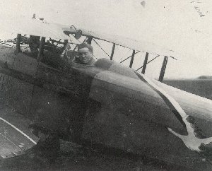 Ren&eacute; FONCK, &agrave; bord de son SPAD VII