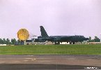 Le B-52 &agrave; l'atterrissage