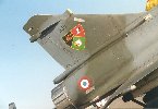 L'insigne d'escadron port&eacute; par un Mirage 2000N de l'EC 2/4 La Fayette (escadrilles N124, SPA 167 et SPA 160)