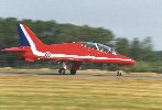 Un Hawk des Red Arrows