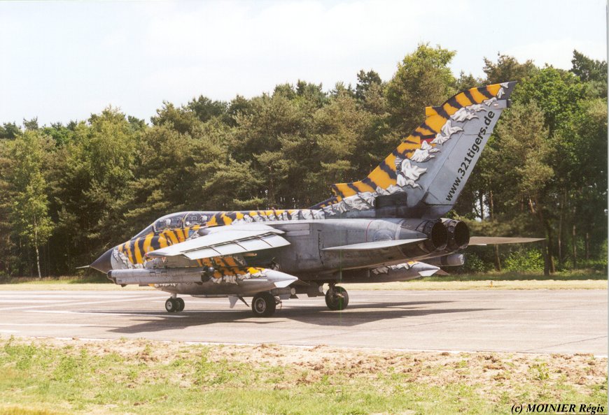 Les Tornado allemands au Tiger Meet 2001